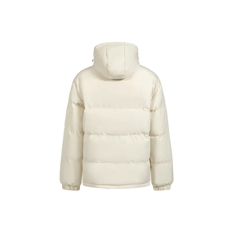 YearnObtainRainbow Puffer Jacket Unisex Ecru-1