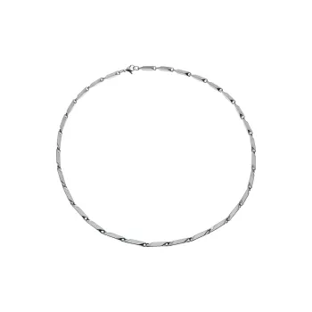 Listen To The Flowers Bloom Titanium Steel Necklaces Men's