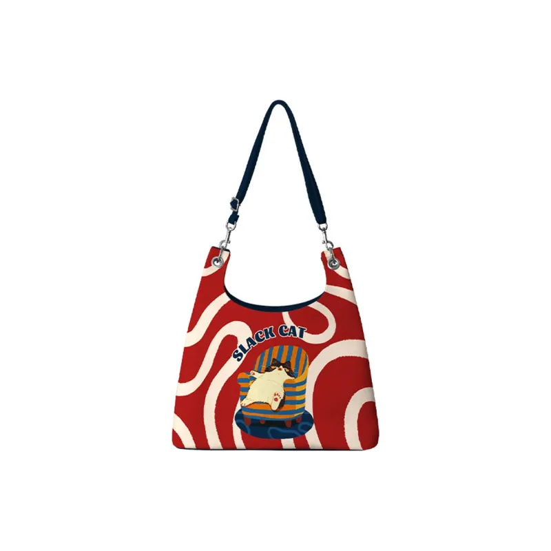 AOSONG Suede Tech Fabric Shoulder Bag Regular Women's Multicolor-0