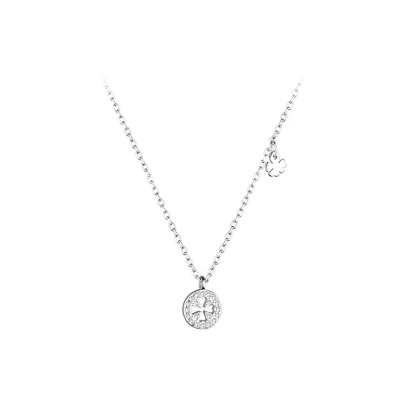 GLOIRE S925 Silver Necklaces Women's Dreamy Romantic Fashion Gentle And Elegant Everyday Commute Bestie Same Style-0