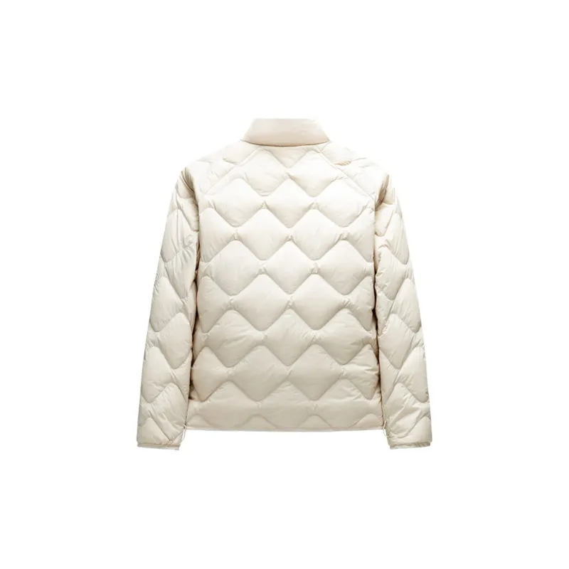 CHAOJIANTA Down Jacket Women's Fishbelly White-1