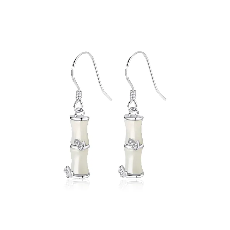 Chongqing Gold Store Chalcedony Earrings Unisex-0
