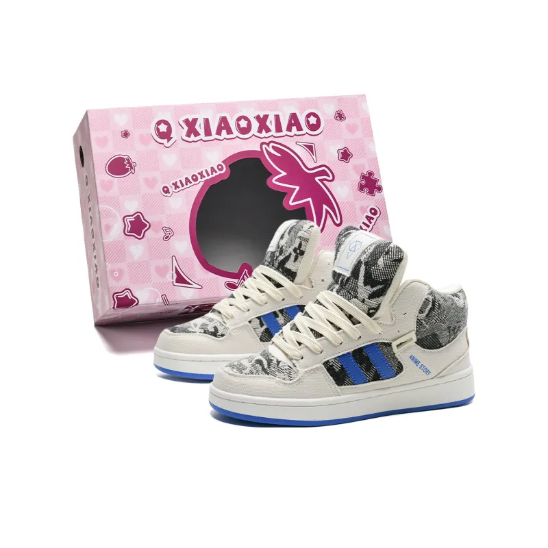 Circle Small Coverage Slip Resistant Balance Height Increasing Mid Top Skateboard Shoes Unisex Box Included-0