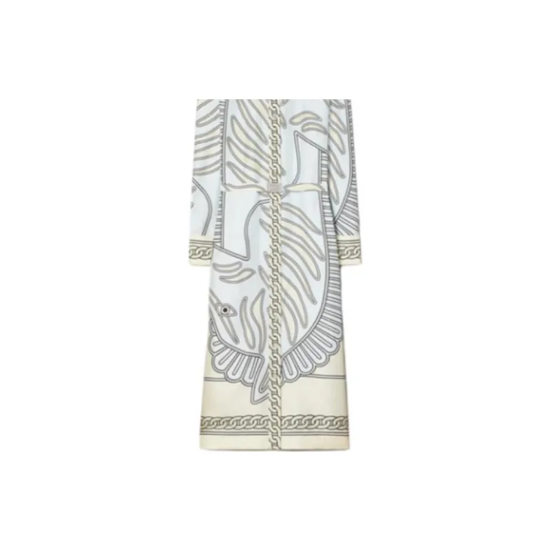 TORY BURCH SS24 Long-Sleeved Dresses Women's Multicolor-1
