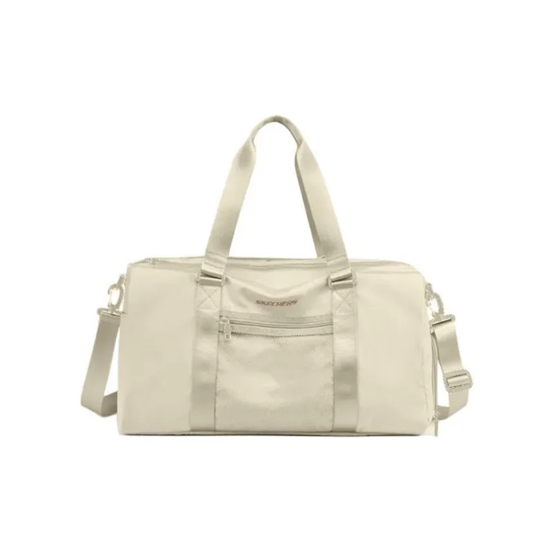 Skechers Polyester Gym Bag Travel Bag Large Size Unisex Khaki-0