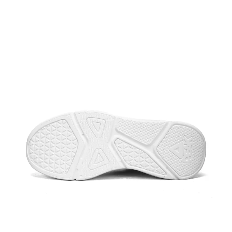 PEAK Qingshuan Cushioning Anti Slip And Wear Resistant Low Top Casual Shoes Men's Ivory Black-6
