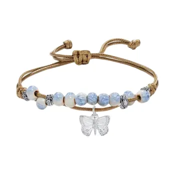 CANDY PLANET Colored Glaze Jade Bracelets Unisex