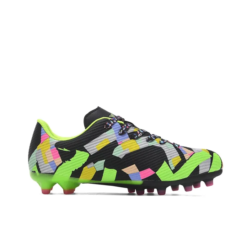 MEKY AG Rubber Short Studs Soft Ground Artificial Ground Natural Ground Cushioned Slip Resistant Soccer Shoes Unisex-1