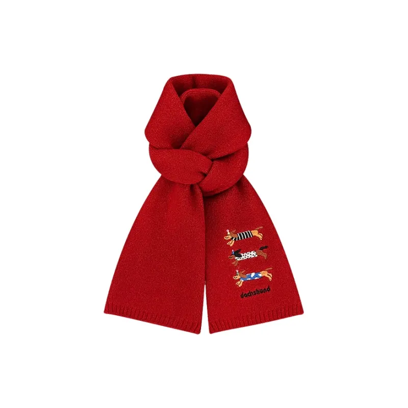 STUFFER Contains Wool Knit Scarves Unisex-15