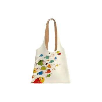 AOSONG Suede Tech Fabric Shoulder Bag Regular Women's Fish Flapping