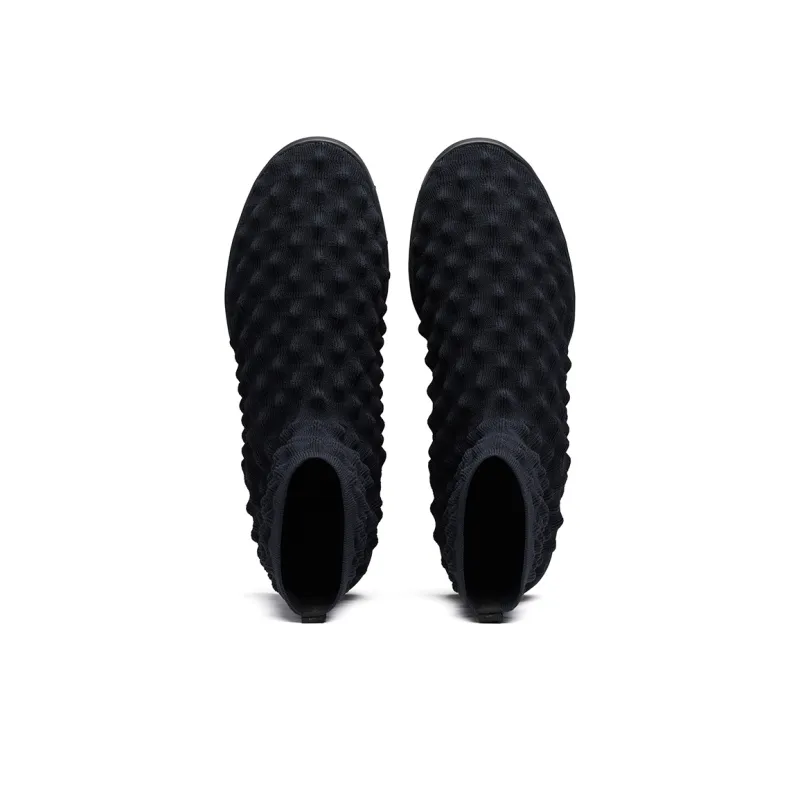 EQLZ EQUALIZER Lightweight Anti Slip High Top Casual Shoes Unisex Phantom Black-2