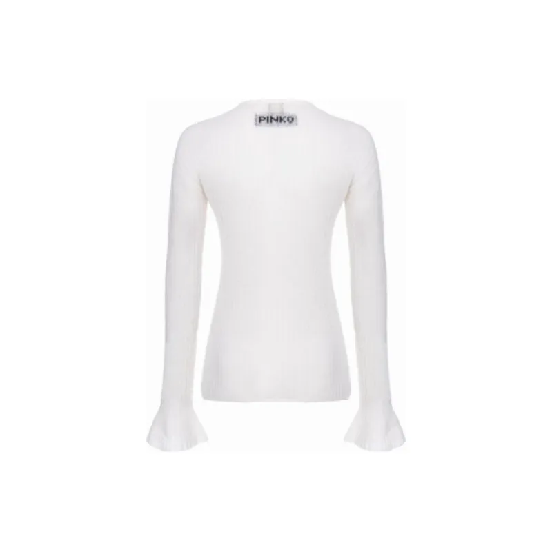 PINKO FW24 Knitwear Women's White-1