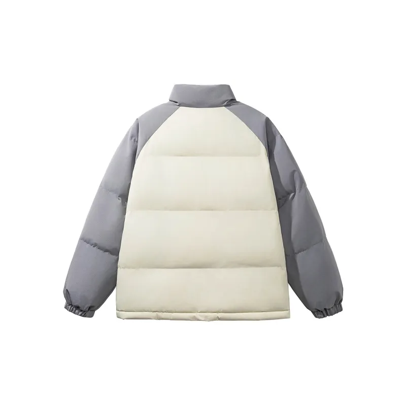 Small Columns Under The Sea Puffer Jacket Unisex-5