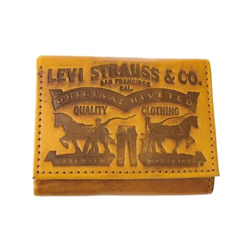 Levi’s Cow Leather Wallet Men's Brown/Black