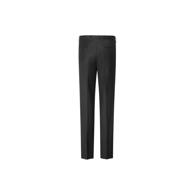 RARE Suit Trousers Men Black-1