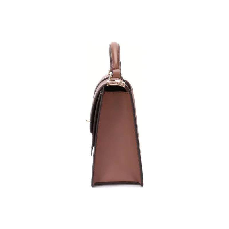 MICHAEL KORS Greenwich Cow Leather One Shoulder Handbag Women's Brown-2