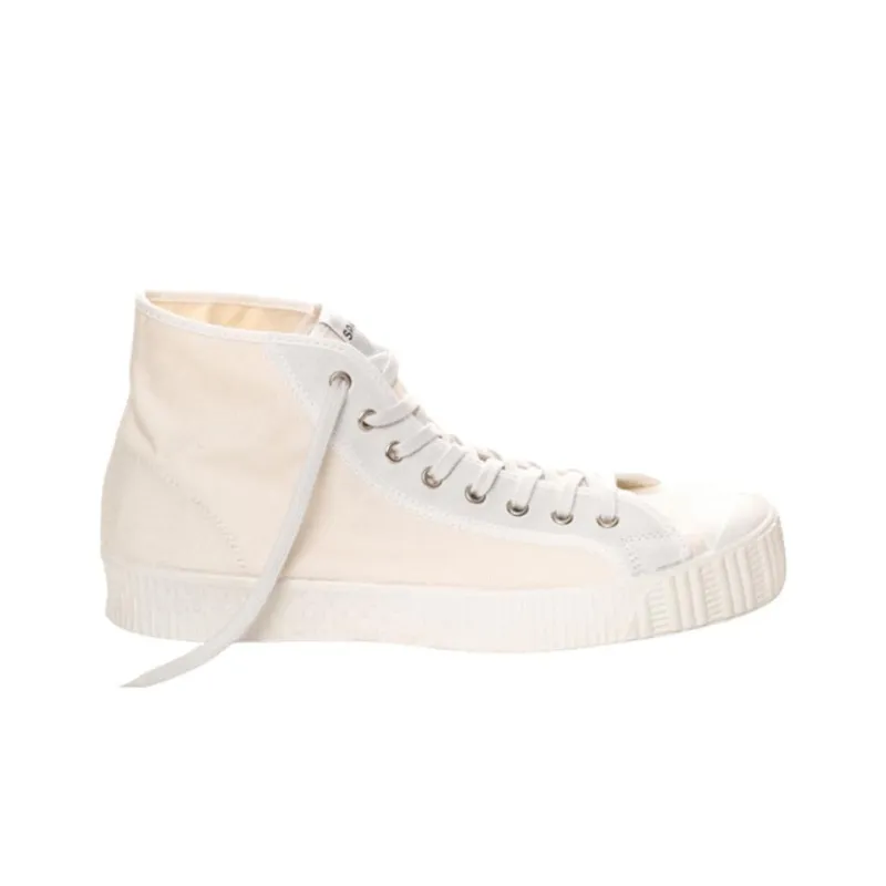 SPALWART Canvas Shoes Unisex High-Top Pink Gray-1