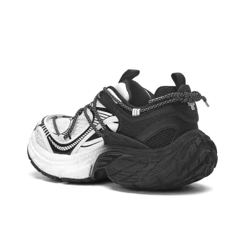 TCELLARS Cushioned Wear Resistant Lightweight Height Increasing Low Top Chunky Sneakers Men's