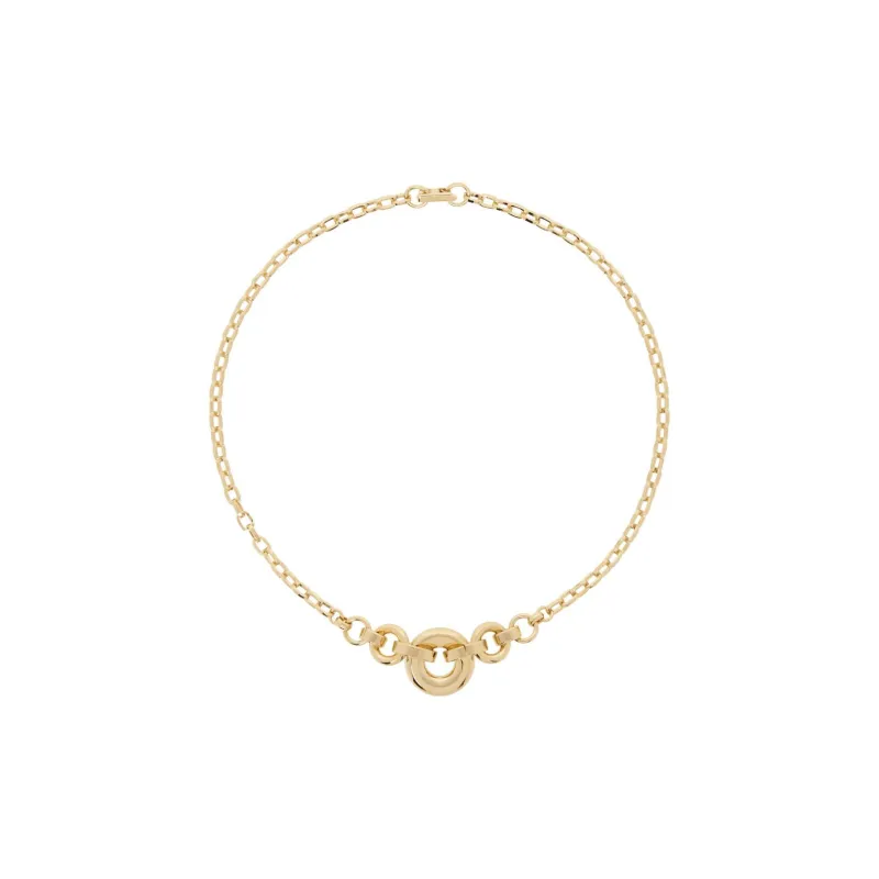 Laura Lombardi 14K Gold Brass Necklaces Women's Gold-2