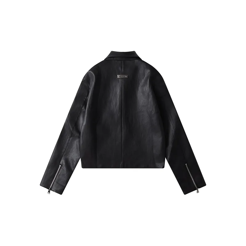Heartboon Jackets Coats Unisex Black-1
