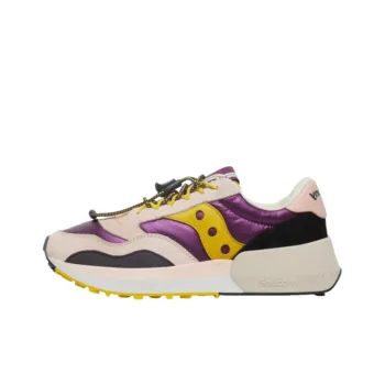 Saucony Anti-Slip Wear-Resistant Low-Top Running Shoes Women's Purple Pink