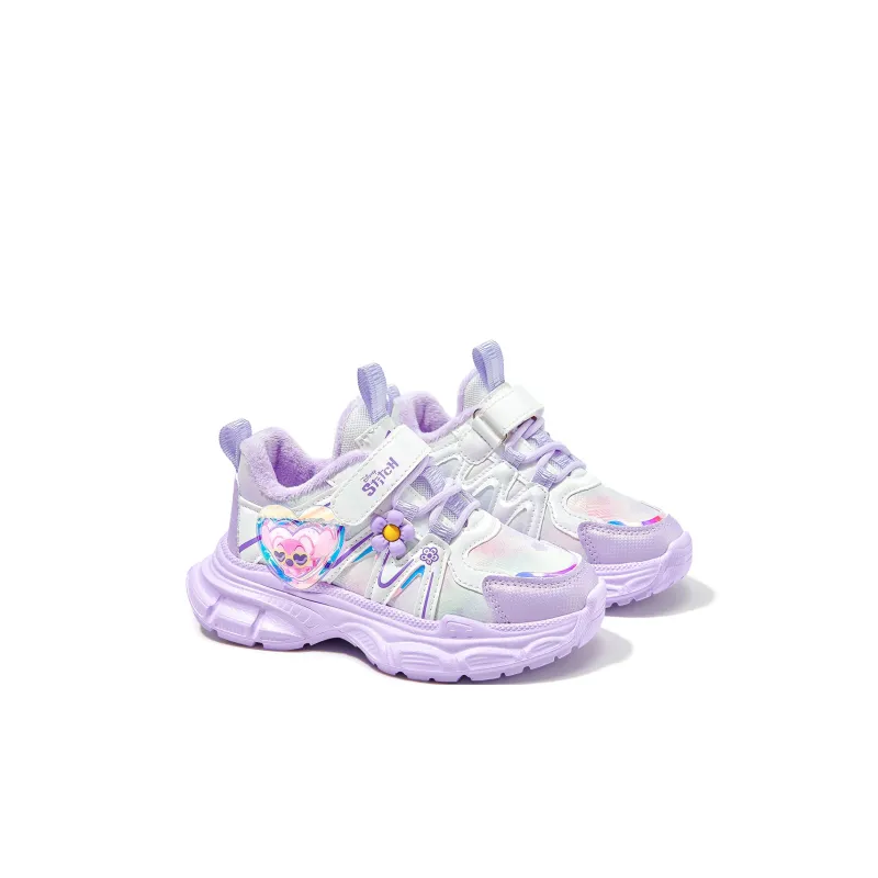 Disney Stitch Series Slip Resistant Anti Kick Cushioning Wear Resistant Breathable Warm Kids Lifestyle Shoes Kids'-10