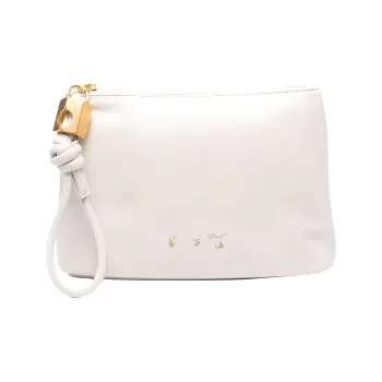 OFF WHITE Slider 25 Pouch White