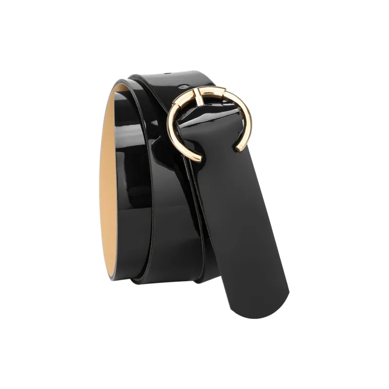 CATELLES Top Grain Cow Leather Leather Belts Women's Black/Burgundy/Coffee/Apricot 2.8cm-0