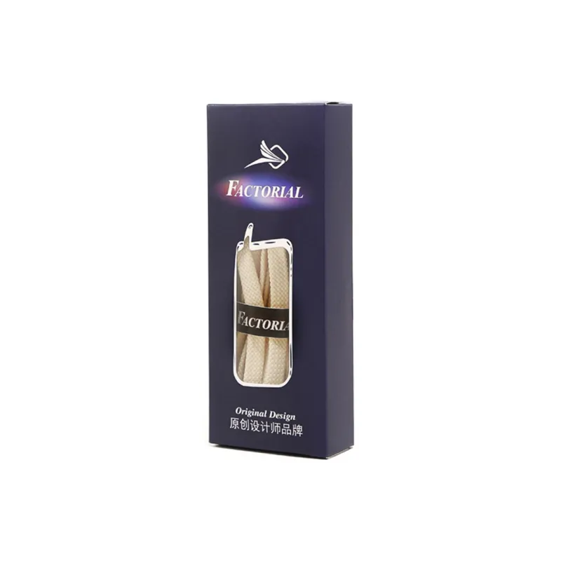 FACTORIAL Polyester Fabric Shoelaces Unisex-1