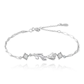 FBRUE S925 Silver Bracelets Women's