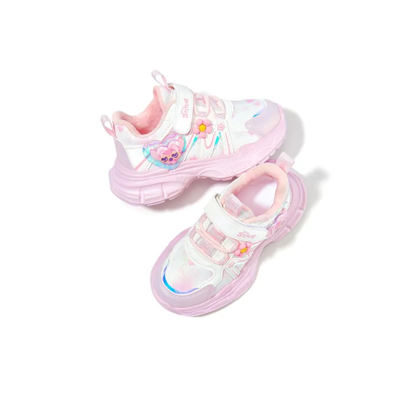 Disney Stitch Series Slip Resistant Anti Kick Cushioning Wear Resistant Breathable Warm Kids Lifestyle Shoes Kids'-5