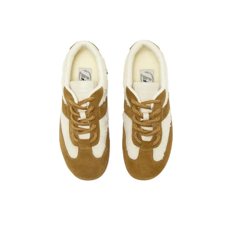 BATA Low Top Casual Shoes Women's Beige White Brown-2