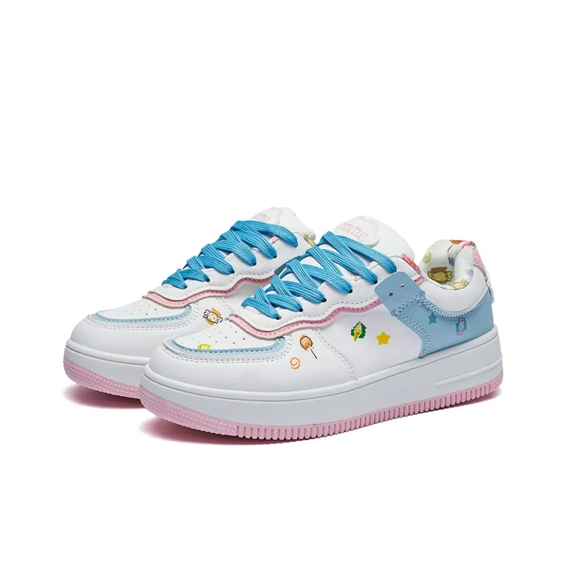 MEXICAN Abrasion Resistant Low Top Skateboard Shoes Women's-9