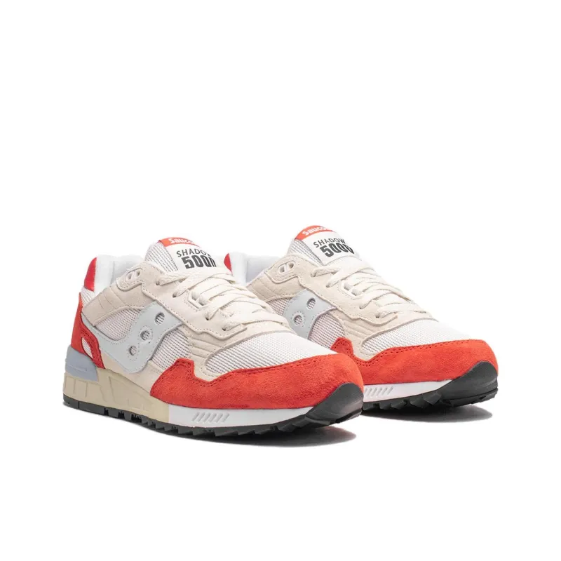 Saucony Shadow 5000 White Cream Red-2