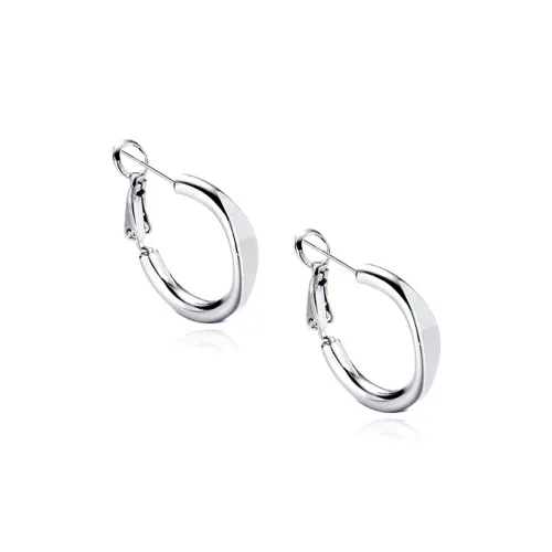 CUOOYINO 925 Silver Needles Earrings Women's Silver