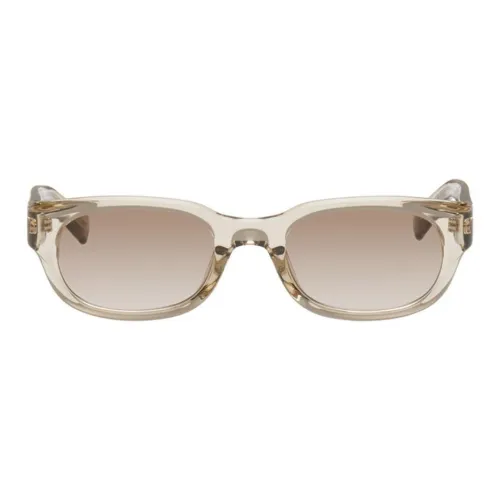 SAINT LAURENT Logo-engraved Rectangle-frame Sunglasses
