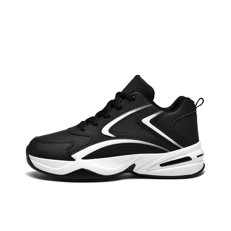 Black tailed Deer Cushioning, Slip Resistant, And Abrasion Resistant Mid Top Casual Running Shoes Men's-0