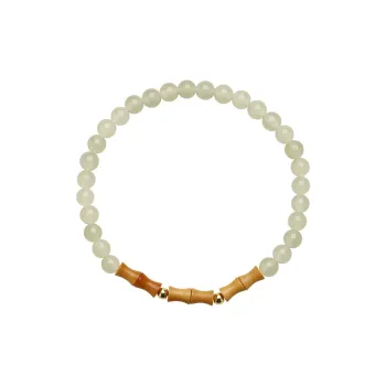 Phoenisess Hetian Jade Pale Greenish White Jade Women's