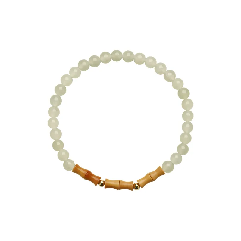 Phoenisess Hetian Jade Pale Greenish White Jade Women's-0
