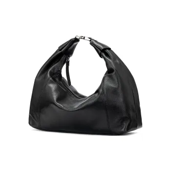 ROBERTA DI CAMERINO Top Grain Cow Leather Leather Handbag Regular Women's Classic Black