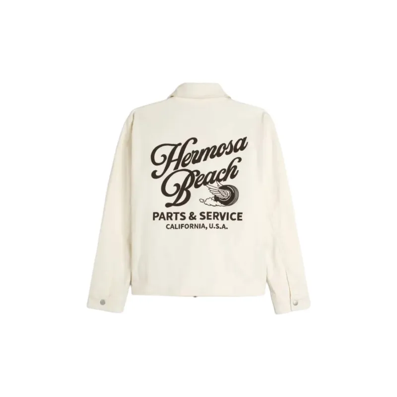 Hollister Jackets Coats Men's Frosted White-1