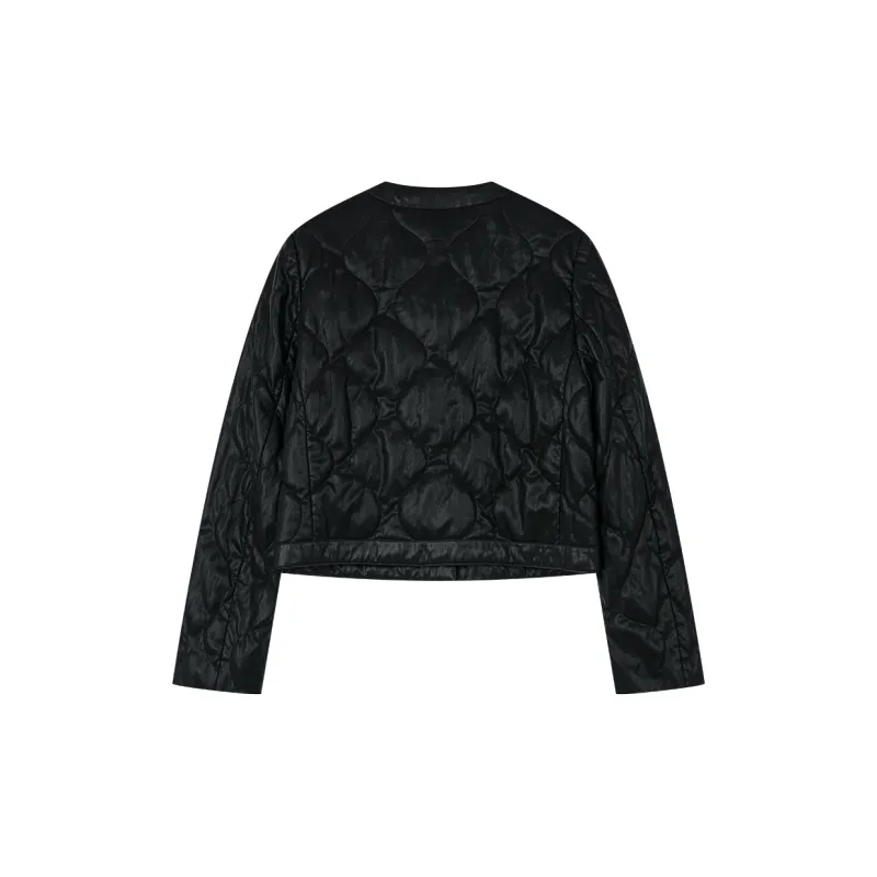 UOOYAA Puffer Jackets Women's Black-1