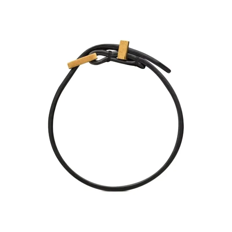 SAINT LAURENT Cassandre Belt Bracelet-2