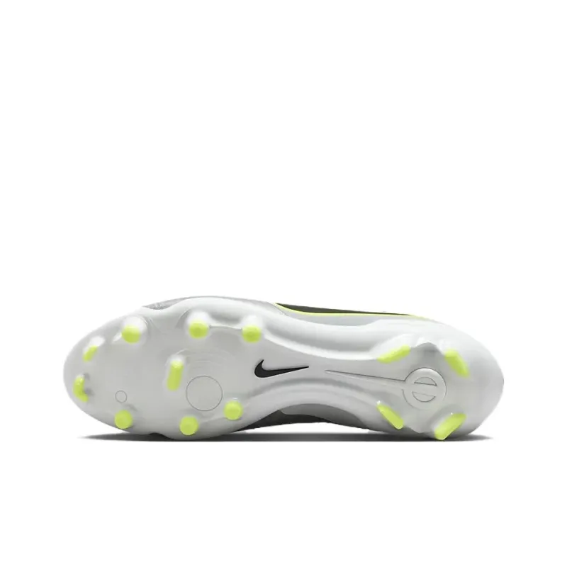 Nike Tiempo Legend 10 Academy Mg Metallic Silver Volt Black-4