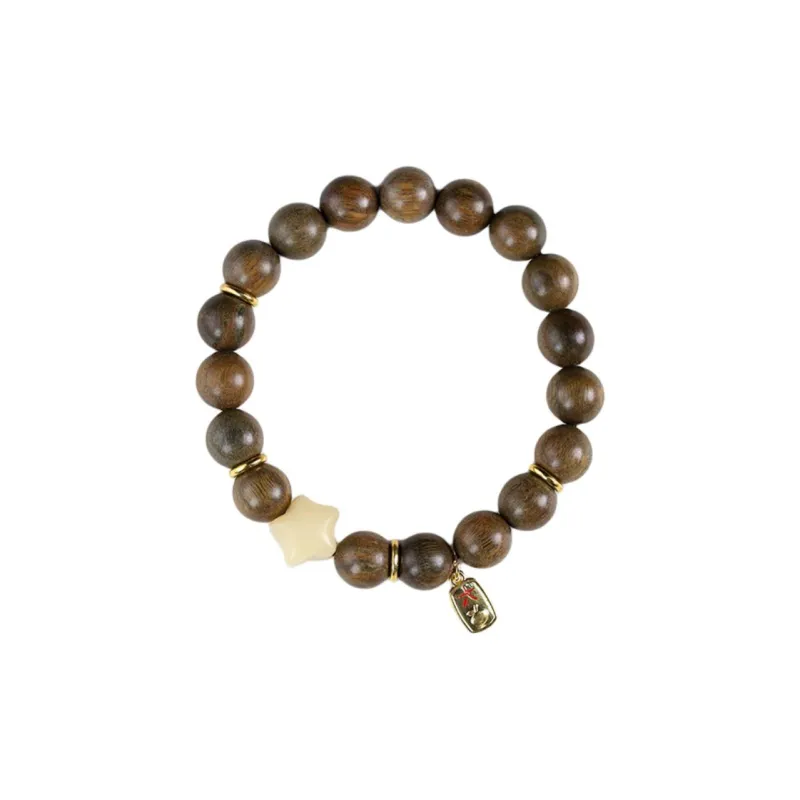 Is Here Green Sandalwood Bracelets Unisex-9