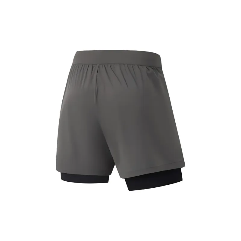 LiNing Professional Basketball Series Casual Shorts Men's Street Gray-1