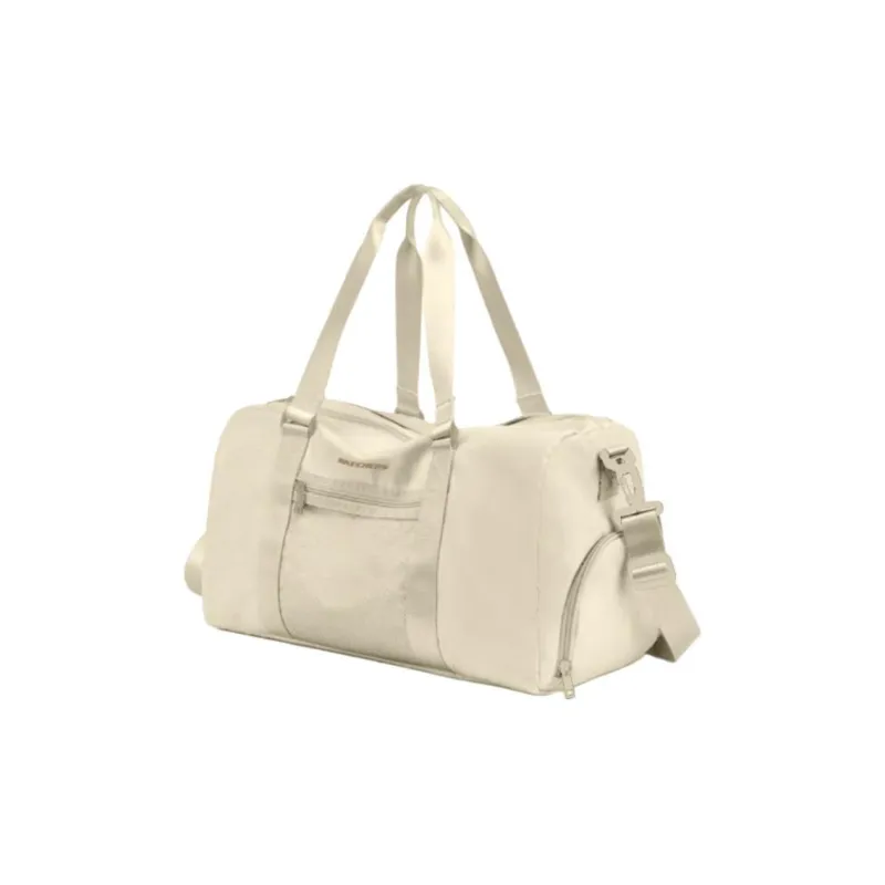Skechers Polyester Gym Bag Travel Bag Large Size Unisex Khaki-1