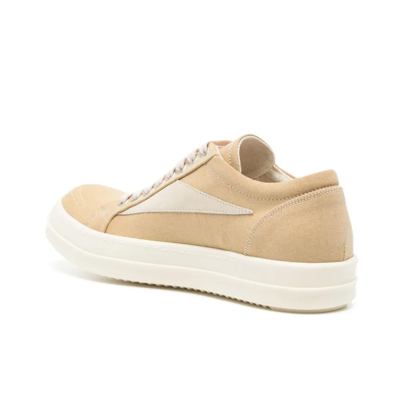 Rick Owens DRKSHDW Vintage Low Top Skateboard Shoes Women's Yellow-3