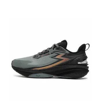 361° Rain Screen Anti Slip Wear Resistant Low Top Casual Running Shoes Men's Gray Black