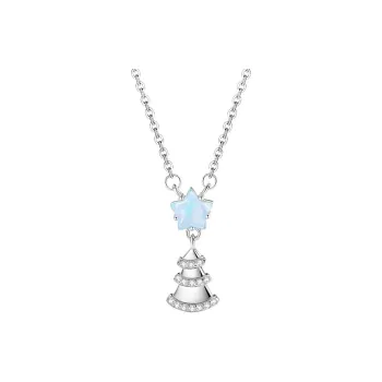 Strange S925 Silver Necklaces Women's